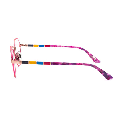 Vibrant Kaos KKV470 4 women’s eyeglasses featuring colorful, modern temple design and stylish frame.