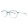 Unisex titanium eyeglasses Marvelous SATURN 33 33 in stylish blue, featuring a sleek design and lightweight comfort.