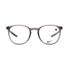 Unisex NIKE 7280 34 eyeglasses with contemporary design and lightweight gray frame, perfect for everyday wear.