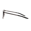 Side view of NIKE 7280 34 unisex eyeglasses showcasing sleek design and sturdy black frames.