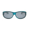 Stylish SUNFit FIT4003 900 sunglasses with teal frames and grey lenses, offering luxury and UV protection.