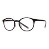 Modern Pricon ROUND 6082 reading glasses with sleek black frame and round lenses for stylish reading.