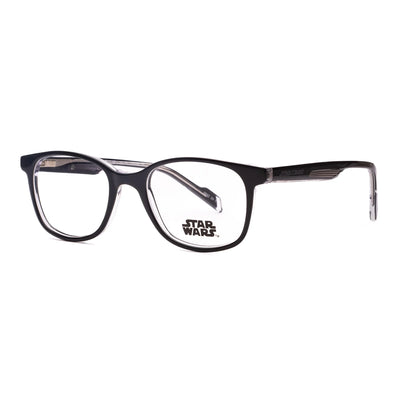 Star Wars Kids Eyeglasses SWAA050 92 in black, stylish and durable for everyday adventures.