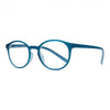 Pricon ROUND 6084 turquoise reading glasses with a classic round frame design for stylish and modern readers.