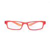 Pricon CERVO 8822 reading glasses in red frame with stylish design and clear lenses for enhanced vision and comfort.