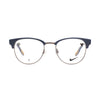 Nike 8402 458 unisex eyeglasses with contemporary design and logo, stylish and functional eyewear for everyday use.