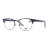 NIKE 8402 458 unisex eyeglasses featuring stylish frames and clear lenses for modern eyewear enthusiasts.