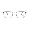 Unisex BK Eyewear B20003 404 eyeglasses featuring a stylish black frame and sophisticated design.