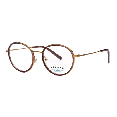 Unisex Vulkani V1065 1170 eyeglasses in stylish round design, perfect for kids' everyday adventures.