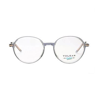 Unisex Vulkani V1110 1187 eyeglasses with clear lenses and stylish round frame for kids' everyday wear.