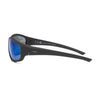 INVU IA2105 L sunglasses featuring ultra-polarized lenses and a sleek black frame with blue lenses for enhanced clarity.