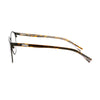 Vaude VD234 622 women eyeglasses side view showcasing stylish tortoiseshell frame for durability and comfort.