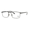 BK Eyewear BK20007 680 eyeglasses featuring a sleek black design and quality craftsmanship for stylish vision.