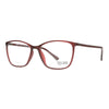 Deejays Eyewear D60898 300 stylish red eyeglasses for women, combining elegance and quality craftsmanship.