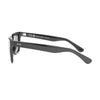 INVU IB22450 A sunglasses side view showcasing sleek black design and premium quality craftsmanship.