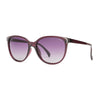 INVU IB22451 B sunglasses with ultra-polarized lenses and a stylish burgundy frame for enhanced visual clarity.