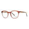 Unisex Deejays Eyewear D60946 400 eyeglasses in red and tortoiseshell design, showcasing elegance and stylish craftsmanship.