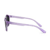 Side view of purple INVU IK2903 D sunglasses showcasing stylish design and polarized lenses for enhanced visual clarity.