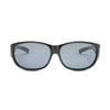 S.Oliver S40006 600 black sunglasses with sleek design and gray lenses, offering elegance and UV protection.