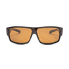 S.Oliver S40007 700 sunglasses with sleek black frame and brown lenses, offering luxury and UV protection.