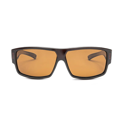 S.Oliver S40007 700 sunglasses with sleek black frame and brown lenses, offering luxury and UV protection.