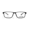 Head H16044 10680 kids eyeglasses with a sleek black frame and cold insert detail. Stylish and durable eyewear for children.