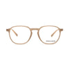 Unisex eyeglasses More & More M50589 790 showcasing a stylish beige frame design, perfect for elegance and comfort.