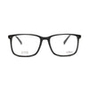 S.Oliver S93430 600 black eyeglasses showcasing handmade bio-acetate frames for stylish comfort and durability.