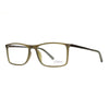 S.Oliver S93433 500 eyeglasses in stylish olive green frames, combining sophistication and quality craftsmanship.