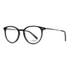 S.Oliver S93435 680 unisex eyeglasses in black, showcasing elegance and sophisticated design suitable for any style.