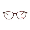 Unisex S.Oliver S93439 300 eyeglasses in dark red frame, showcasing a sophisticated and stylish design.