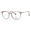 Unisex S.Oliver S93452 800 eyeglasses in gray, showcasing a stylish design and high-quality craftsmanship.