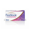 Freshlook ColorBlends contact lenses packaging by Alcon, featuring vibrant colors and modern design.