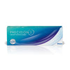 Alcon PRECISION 1 daily disposable contact lenses packaging featuring SmartShield technology.