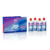 AOSEPT PLUS contact lens care solution pack with bottles and cleaning products for optimal eye health and hygiene.