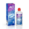 AOSEPT PLUS contact lens care solution, 360ml bottle with cleaning and disinfection benefits for optimal eye health.