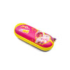 Kids eyeglasses case featuring Mia and Me design in vibrant pink and yellow for stylish protection.