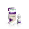 Systane Complete eye drops bottle and packaging for dry eye relief with innovative nano-droplet technology.