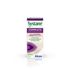 Systane Complete eye drops packaging for advanced dry eye relief, featuring 5 ml bottle and innovative nano-droplet technology.